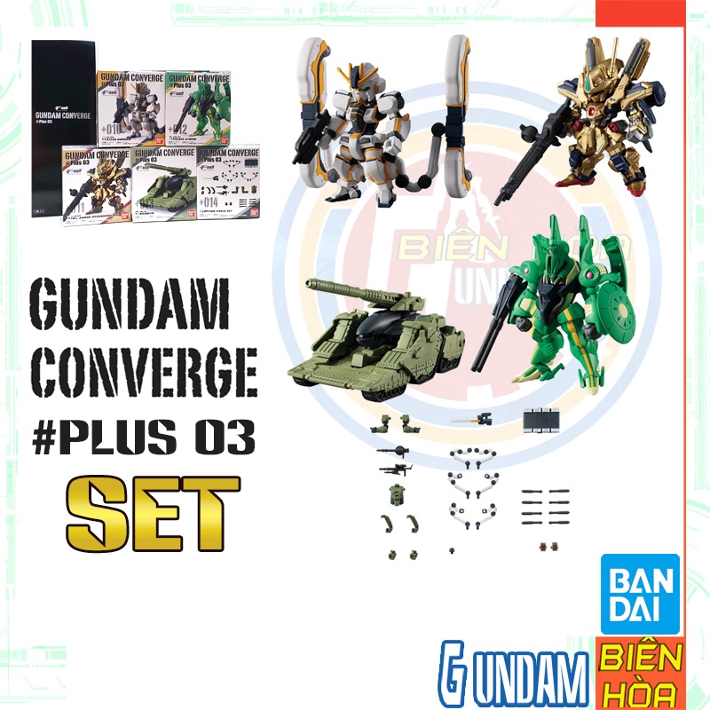 Mô hình gundam FW Gundam Converge # PLUS 03  SET 5 BOX