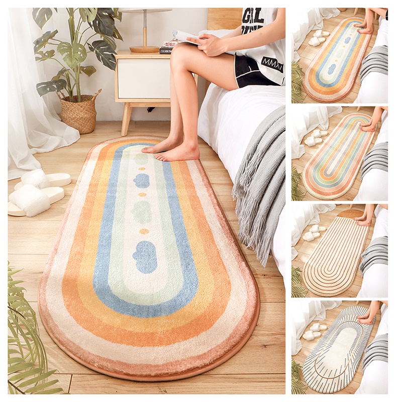 Thảm lông lót sàn trang trí nhà cửa độc đáo