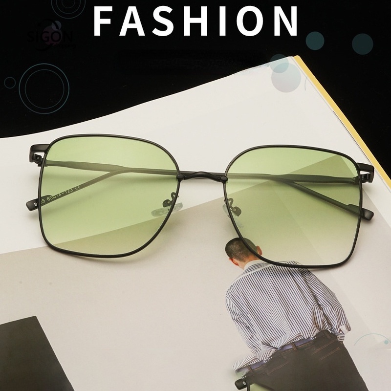 Kính Mát Chống Tia UV Phong Cách Retro Thời Trang Cho Nam Nữ