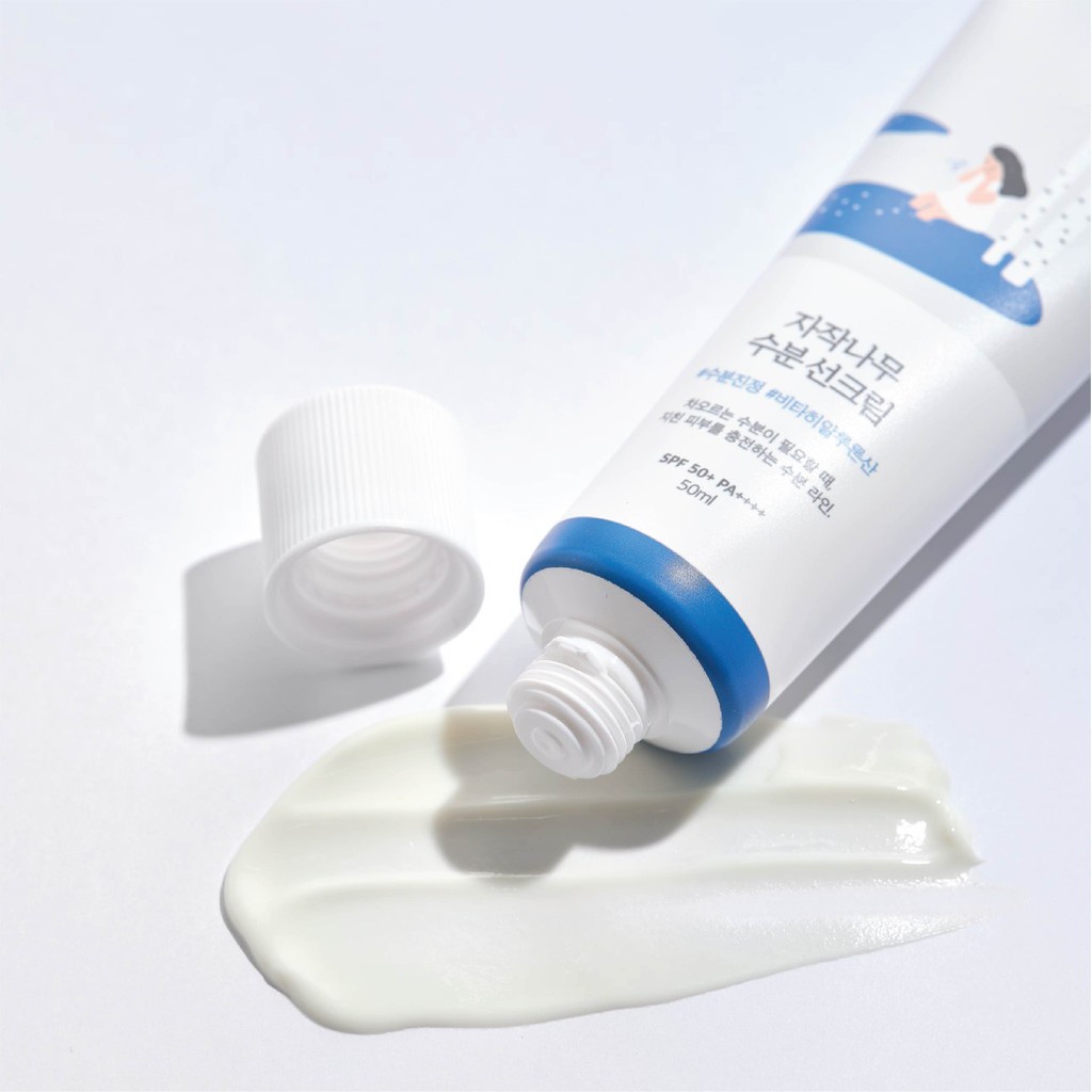 Kem chống nắng hóa học cấp ẩm Round Lab Birch Juice Moisturizing Sunscreen SPF50+ PA++++