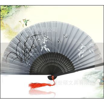 (8 mẫu phần 5) Quạt cổ trang dây tuyến bản lụa loại 2 đồ cổ trang trung quốc cổ phong cổ đại