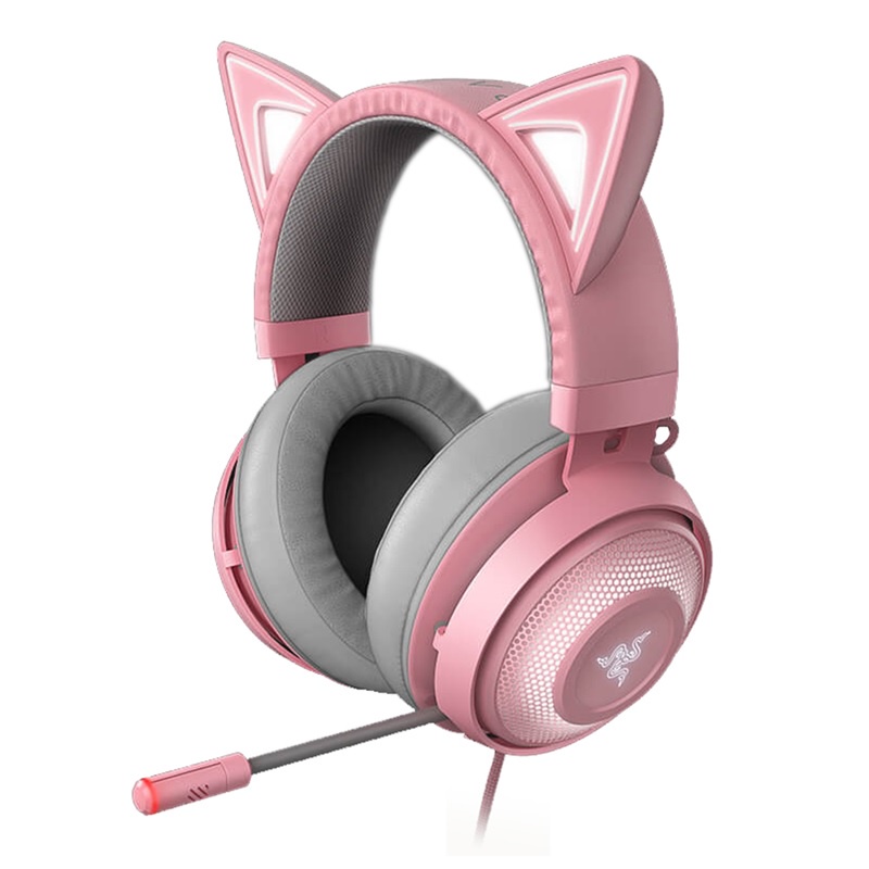 Tai nghe Razer Kraken Bluetooth Kitty Quartz Pink