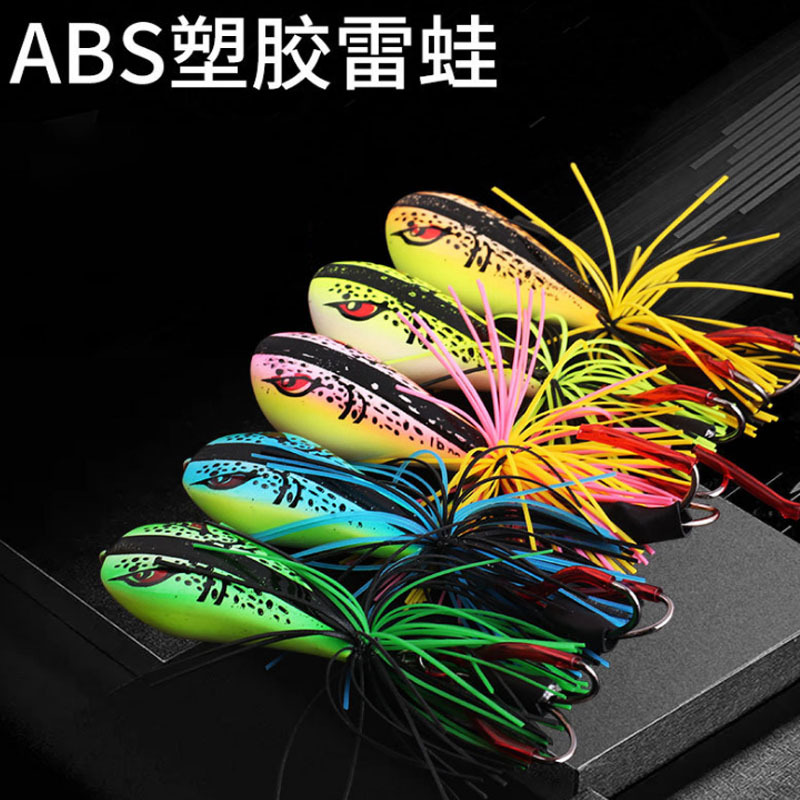 Mồi câu cá giả hình con ếch bằng nhựa ABS 5.5cm 9g