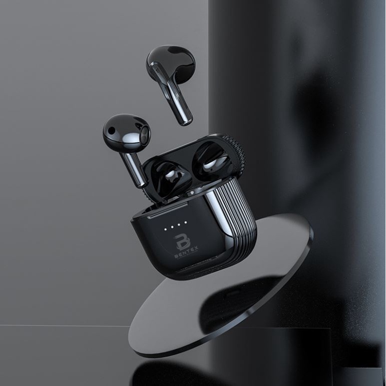 Tai Nghe Bluetooth Không Dây Bentex J03 Âm Thanh Nổi Phiên Bản 2022 Giảm Tiếng Ồn Thiết Kế Đẹp Mắt Bảo Hành 12 Tháng