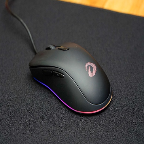 Chuột chơi game Dareu EM908 RGB (USB/Đen) Tốc độ tối đa lên tới 150ips, đảm bảo độ chính xác