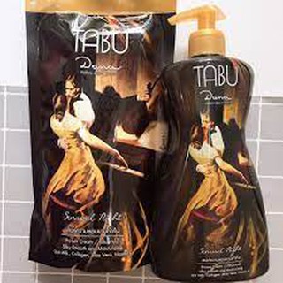 Sét sữa tắm hương nước hoa tabu thái lan 1 chai + 1 túi