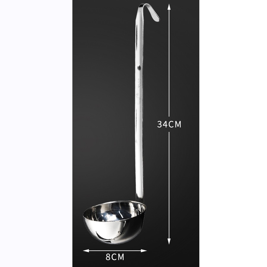 Mui múc trân châu inox có mấu