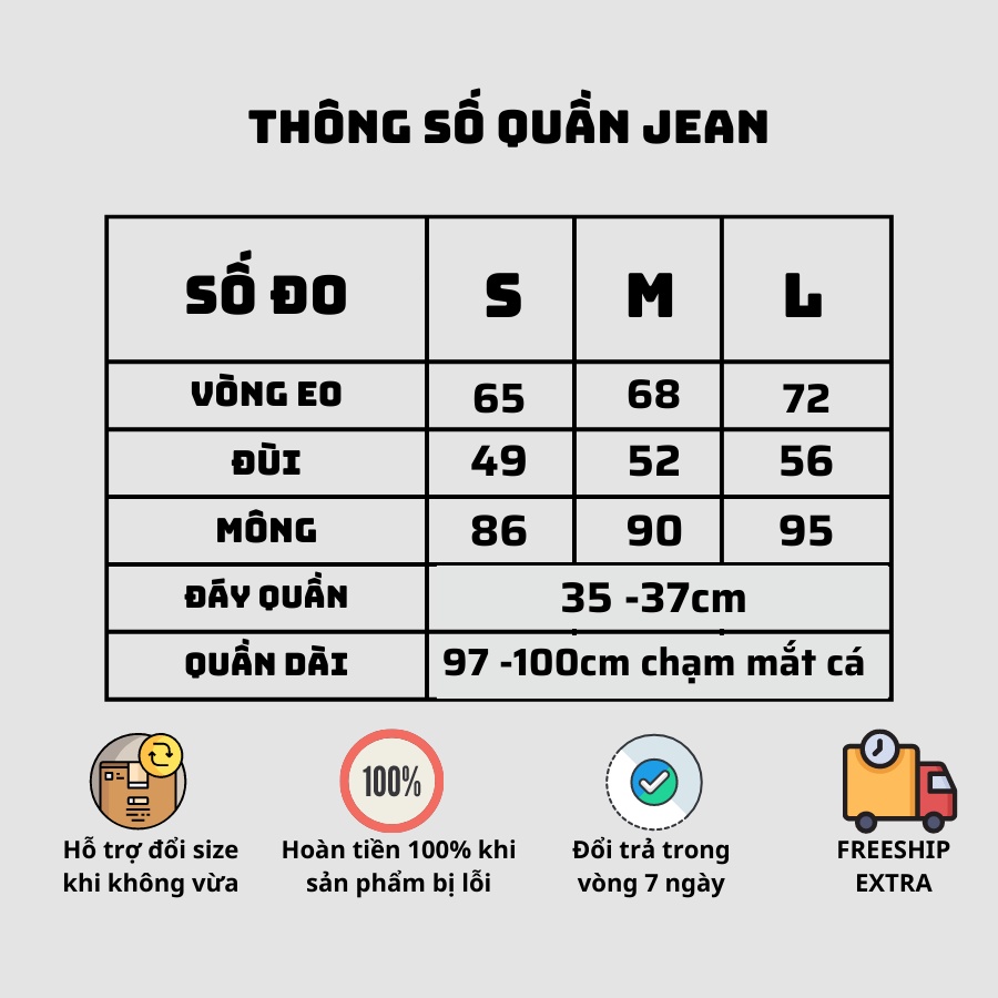 Quần jean nữ phối khuy gài eo cạp cao phong cách Ulzzang Hàn Quốc hai màu đen trắng ngầu chất B230 | BigBuy360 - bigbuy360.vn