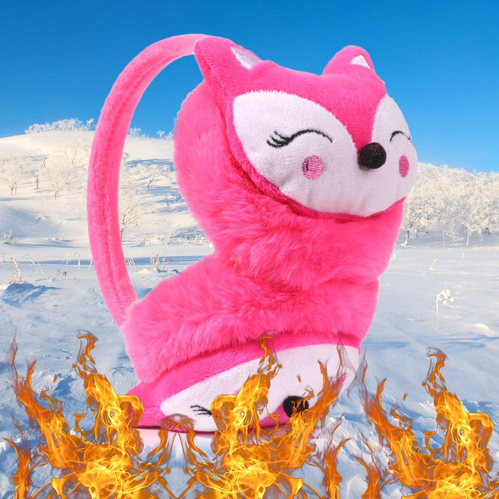 ORIENTLII Bông Chụp Tai Giữ Ấm Bằng Vải Cotton Mềm Mại Thoải Mái Đáng Yêu Dành Cho