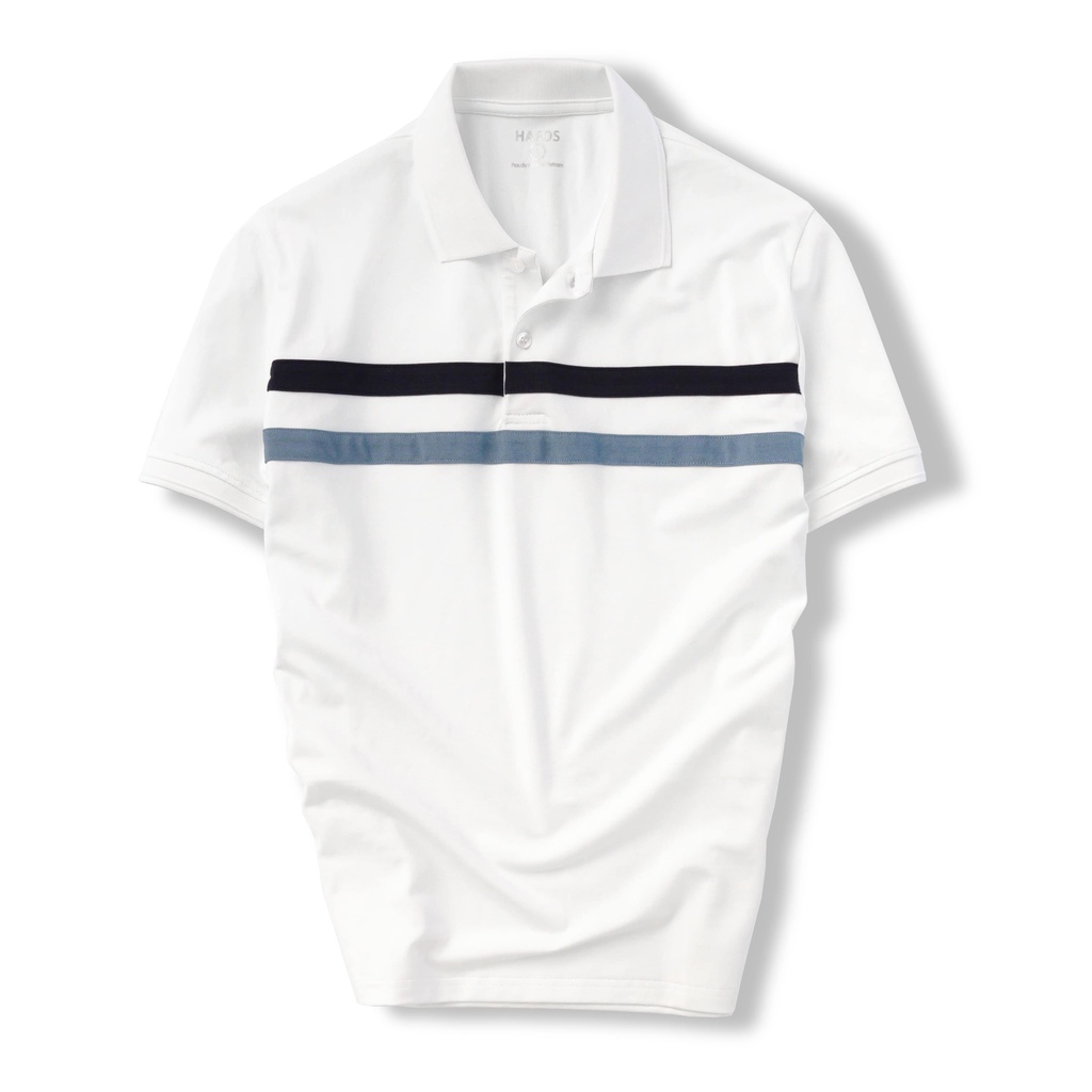 Áo Thun Polo Nam cổ bẻ STRIPE vải Cá Sấu Cotton cao cấp chuẩn form – HAFOS