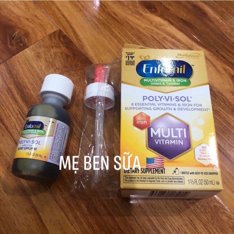 Vitamin tổng hợp Enfamil Poly Vi Sol