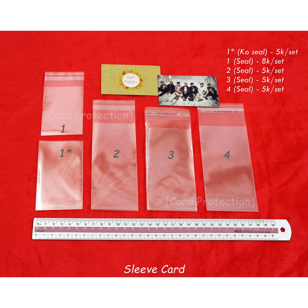 (Có Sẵn) SLEEVE ĐỰNG CARD - BỌC ĐỰNG CARD