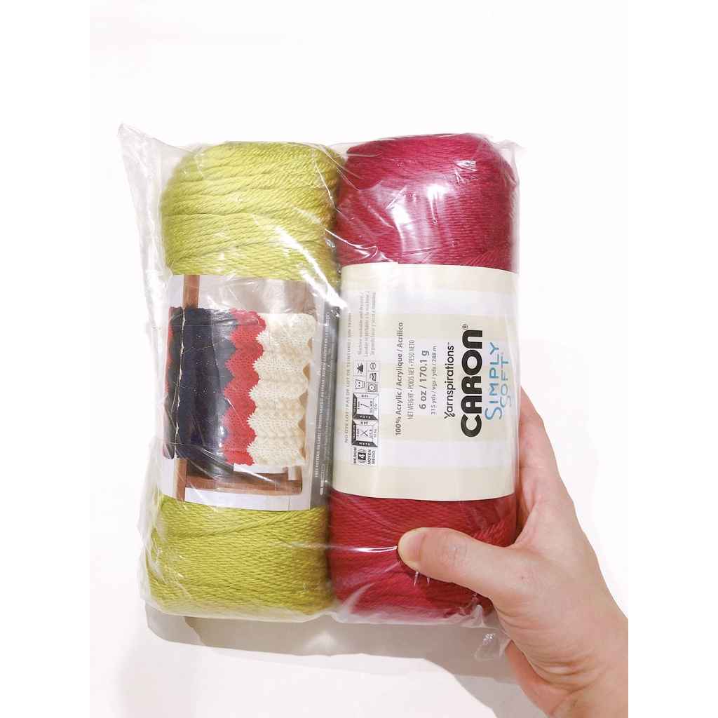 Len cuộn Caron  Simple Soft