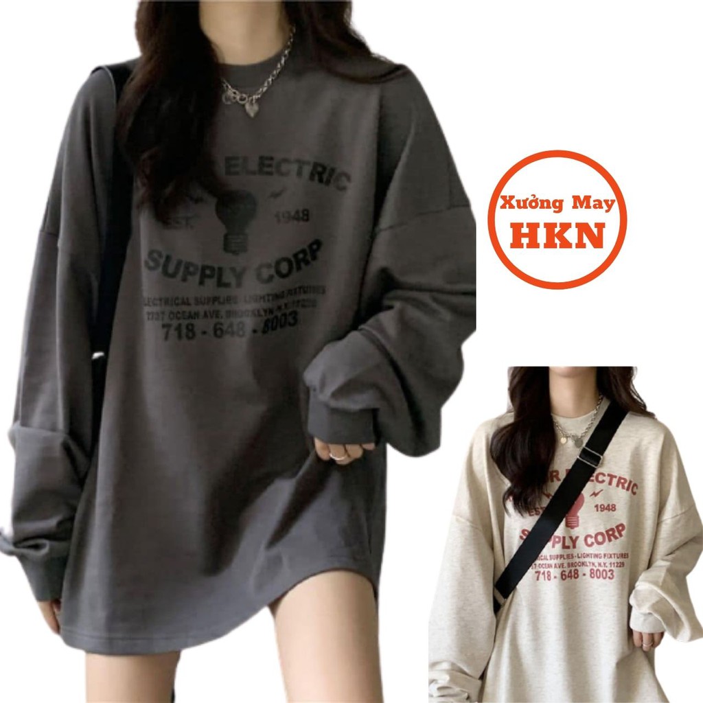Áo Sweater Nam Nữ Họa Tiết Như Hình - Ảnh Thật Chất Nỉ Đẹp Mã 791 Xưởng May HKN