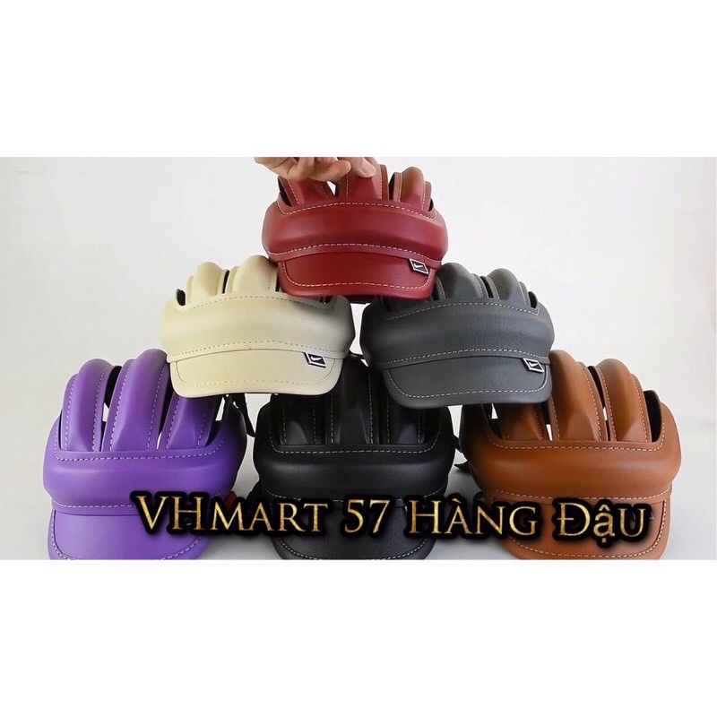 Mũ bảo hiểm phao hơi xe đạp xe máy loại I 3 sọc cho người lớn