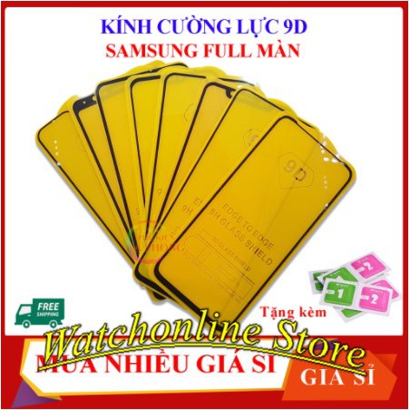 Cường Lực SamSung Full Màn 9D SS A02,A12,A6,A7,A9 2018,A10,A10S,A11,A20,A20s,A21S,A30,A31,A50,A51,A70,A71,M51..