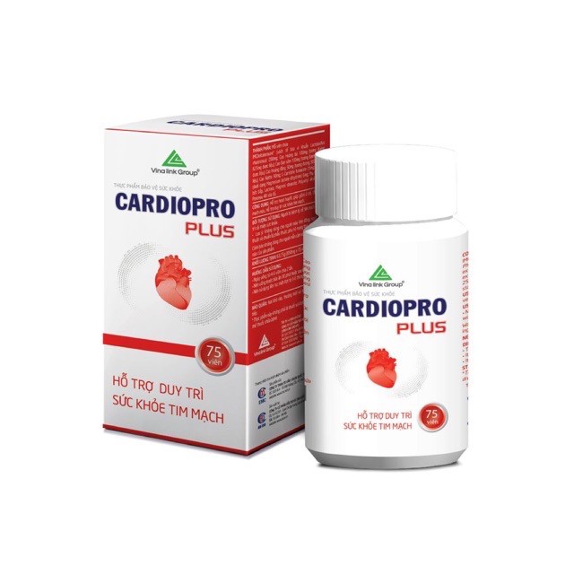 CARDIOPRO PLUS Hỗ trợ duy trì sức khoẻ tim mạch