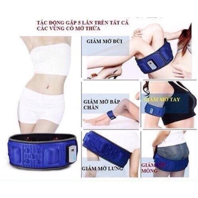 Đai massage Vibroaction X5 Slimming đánh tan mỡ bụng, mang đến cho bạn vòng eo thon gọn