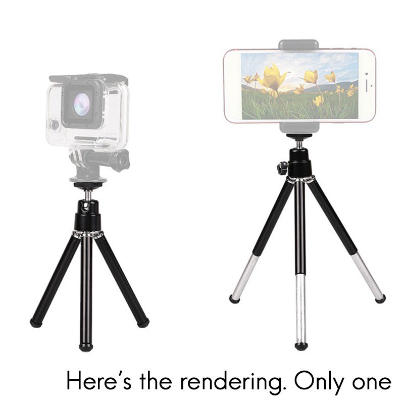 IPHONE Chân Tripod Mini Bằng Hợp Kim Nhôm Cho Điện Thoại / Máy Chiếu