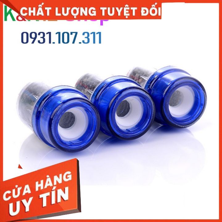 Đầu lọc nước sạch tiện lợi. Đầu lọc nước tại vòi công dụng loại bỏ các độc tố, khử mùi nước. Đầu lọc nước than hoạt tính