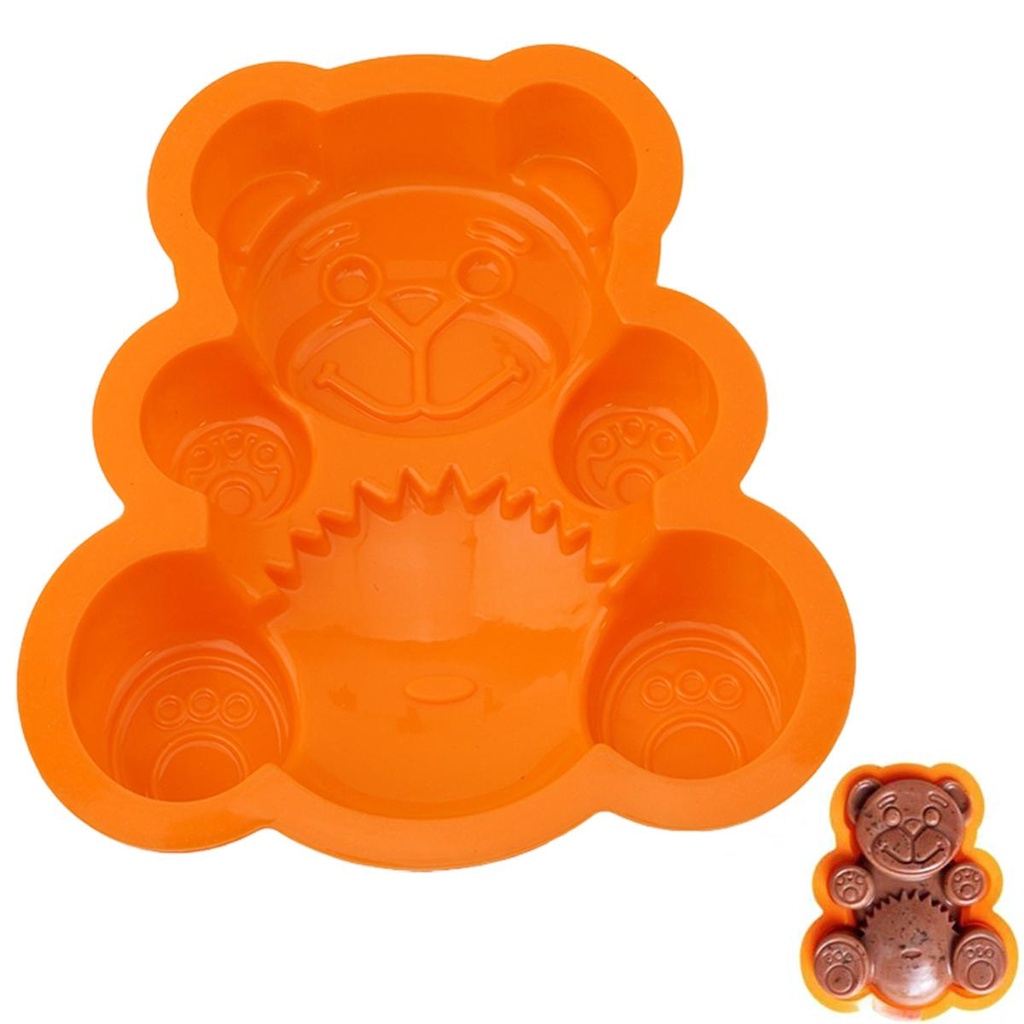 Khuôn Cắt Bánh Quy Hình Gấu 3D