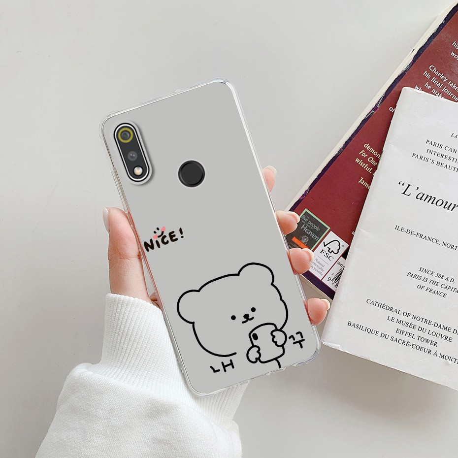 Ốp điện thoại thiết kế nhiều mẫu họa tiết thời trang cho Oppo Realme 3 Realme 3 Pro