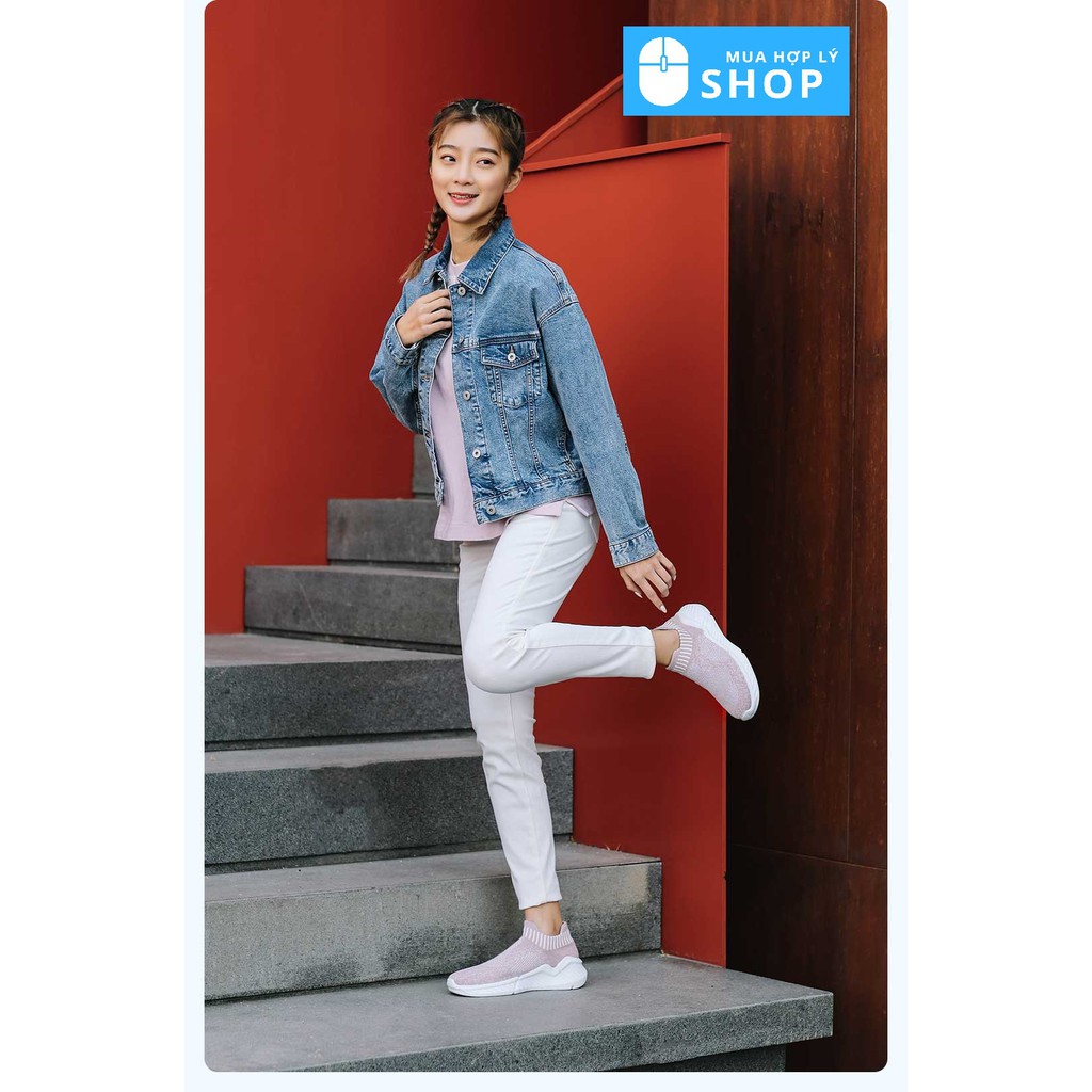 Giày Thể Thao Nữ Kháng Khuẩn Xiaomi FREETIE Vải Dệt Đi Bộ Thoáng Khí - Hàng Nhập Khẩu