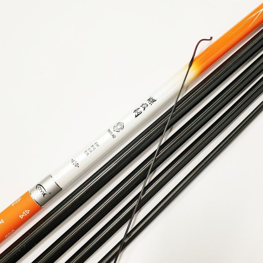 Cần Câu Đài Bạch Kinh Thiên 6H Cần Câu Tay Câu Đơn Carbon Cần Câu Cá Cao Cấp