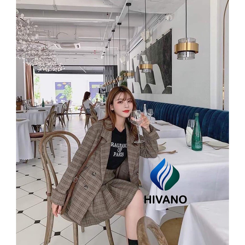 Set áo blazer 2 lớp kèm chân váy chữ A dự tiệc đi du lịch biển , Bộ áo vest quần nữ nhiều màu | BigBuy360 - bigbuy360.vn