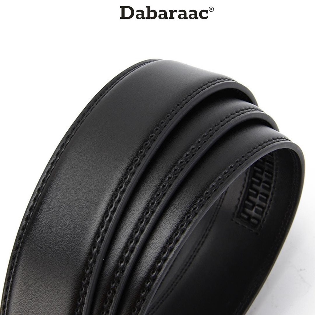 Thắt lưng nam da cao cấp khóa kim loại tự động kiểu dáng Basic sang trọng TL49
