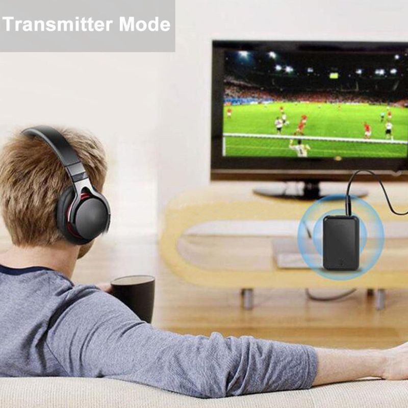 Bộ thu phát nhạc bluetooth V4 không dây 3.5MM cho TV - điện thoại - PC