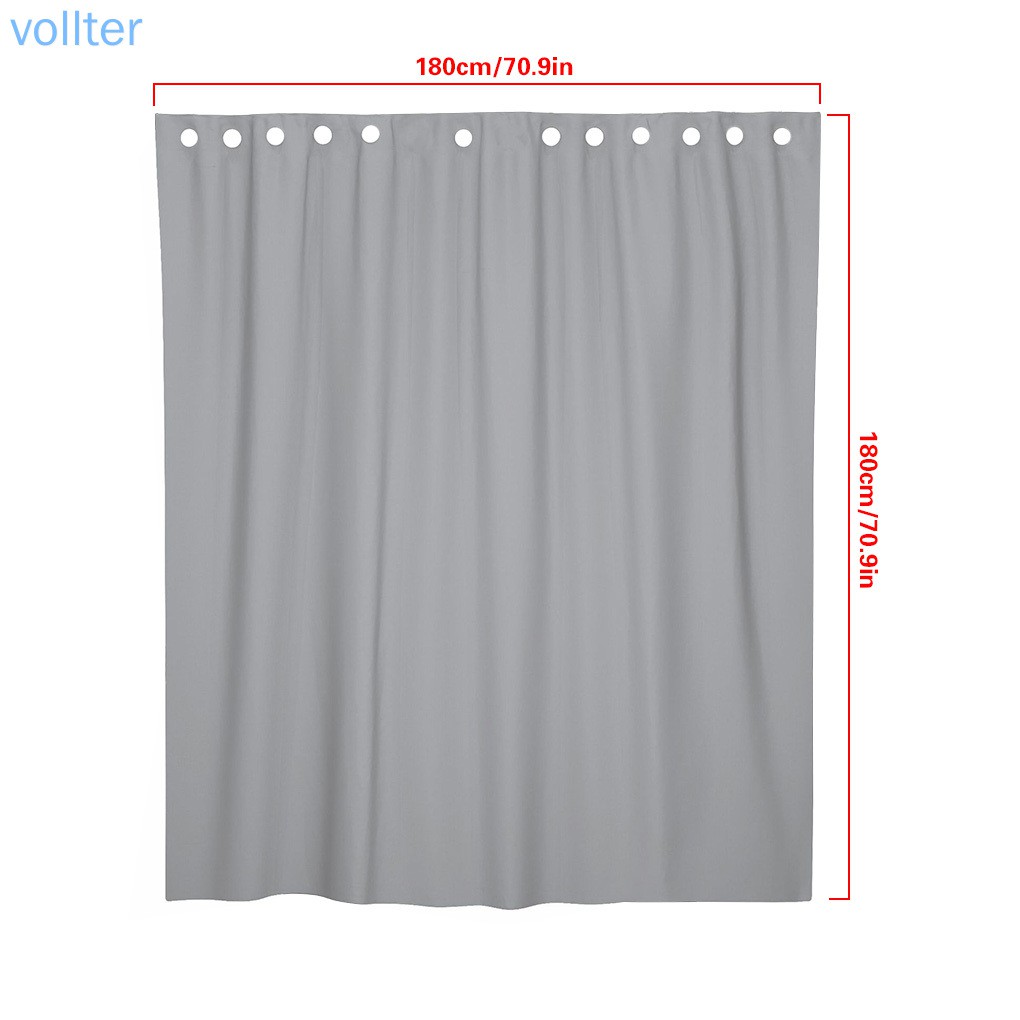 Rèm Che Bồn Tắm 3d Chống Nước Bằng Vải Lanh Loại 180x180cm