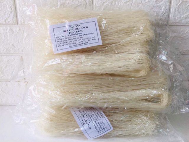 Mỳ bún khô - Mỳ phở khô- Mỳ gạo quê 1kg