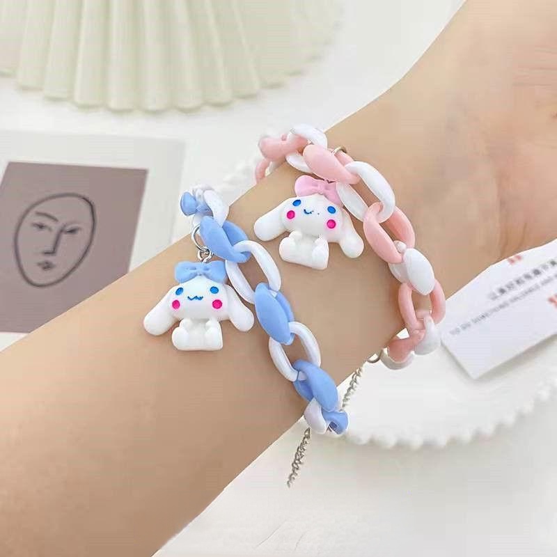 Vòng Tay Mặt Búp Bê Quế Cún Cinnamon Hoạt Hình Ngọt Ngào Dễ Thương Dành Cho Bạn Gái/ Bạn Gái