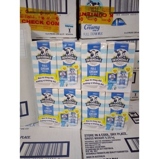 Sữa Devondale nguyên kem 200ml Thùng 24 hộp