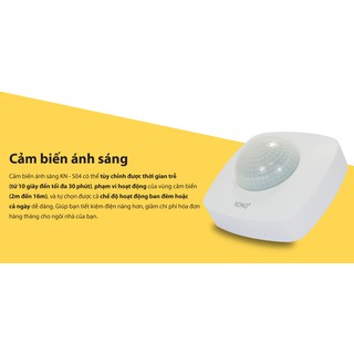 Cảm biến bật đèn KONO KN-S04