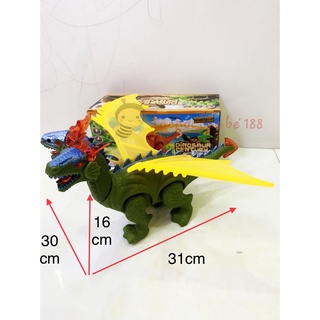đồ chơi khủng long chiếu đèn(dùng pin)