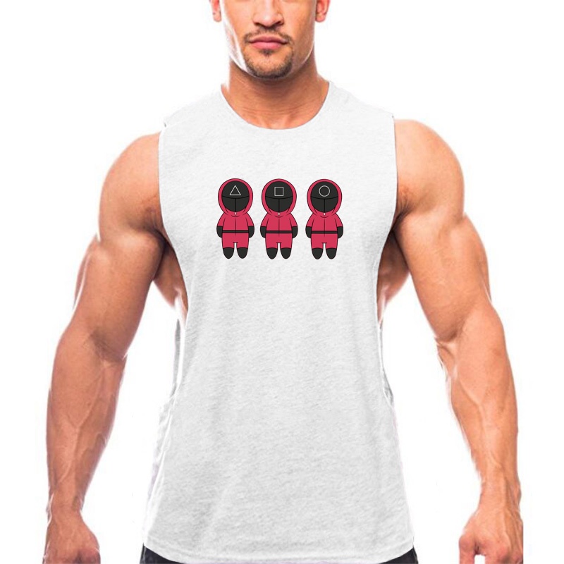 Áo Thể Thao Không Tay Dáng Rộng Năng Động Dành Cho Nam