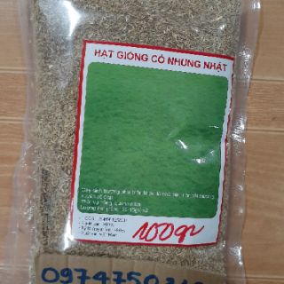 100gr hạt giống cỏ nhung nhật