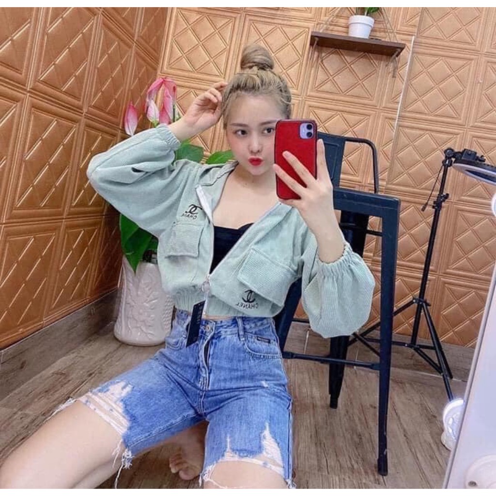 Áo Khoác Nhung Lăn Tăm Sành Điệu Hàng Cao Cấp Hot 2020 | BigBuy360 - bigbuy360.vn