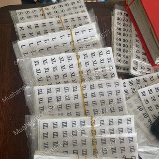 [FREESHIP] Bảng tem dán size các loại,size giày dép xuancaod85