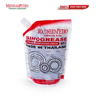 Mỡ Bôi Trơn MiennamPetro Sinogrease Lithium MP3 400G Đa Dụng Bảo Vệ ​Xe Ô Tô Công Nghiệp Cao Cấp
