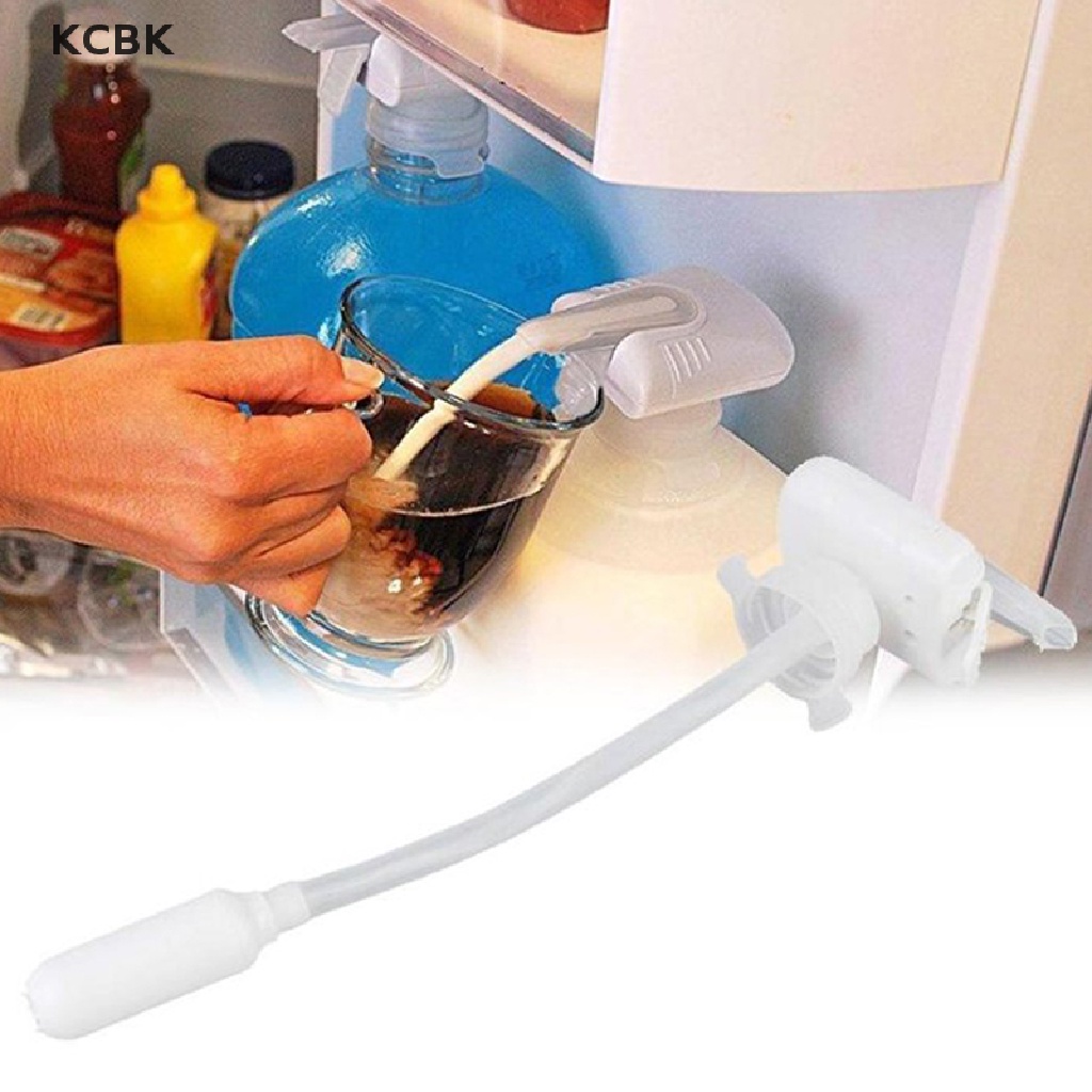 KC Automatic Drinking Straw Press Magic Tap For Spill Water Pump Durable Dispenser BK