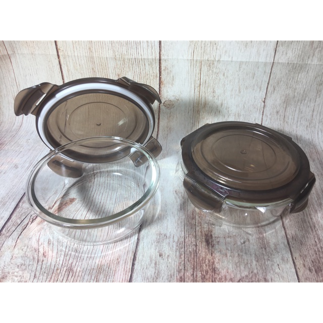 Hộp thuỷ tinh tròn 500ml