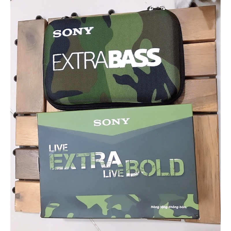 Túi đựng phụ kiện Sony Extra Bass- Hàng Chính Hãng  Túi đựng phụ kiện cực COOL từ hãng SONY