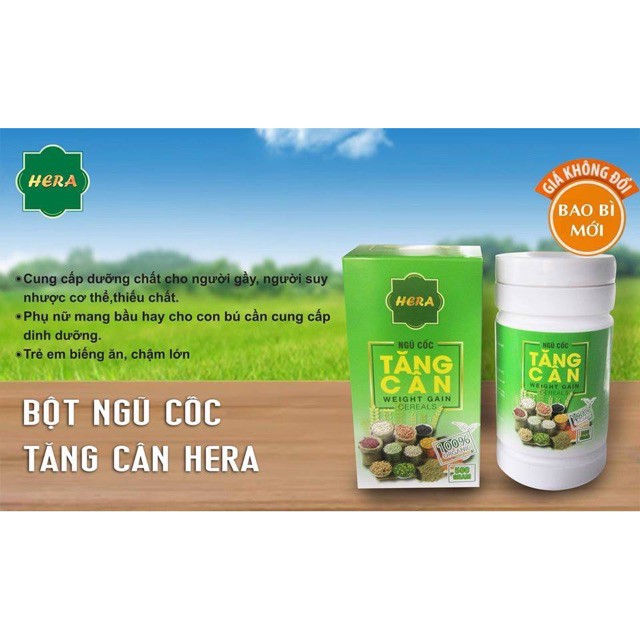 Ngũ cốc tăng cân Hera [ Rẻ+Đẹp+ Video]