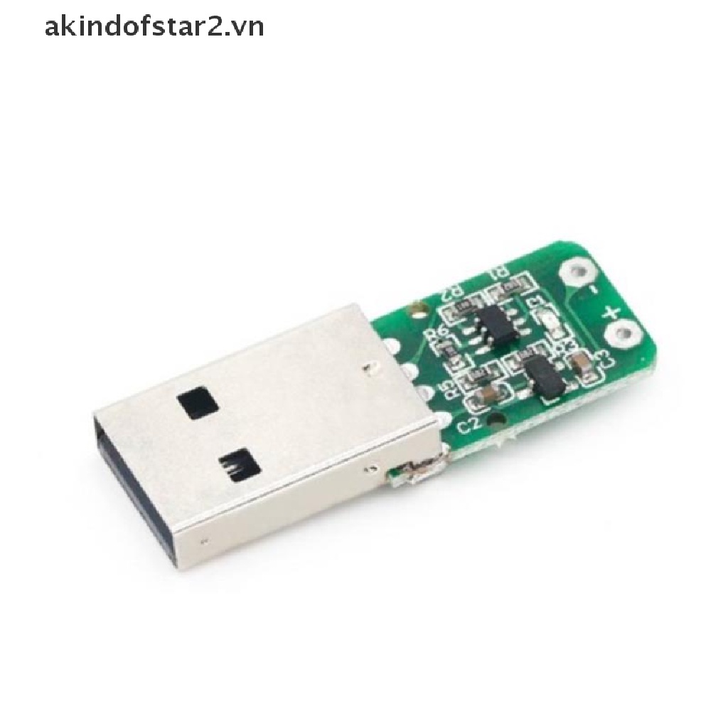 USB Type-A QC 2.0 3.0 DC Voltage Trigger Module 5V 9V 12V 20V Fixed/Adjustable [akin]