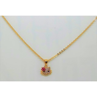 DÂY CHUYỀN NỮ MẠ VÀNG MẶT KITTY