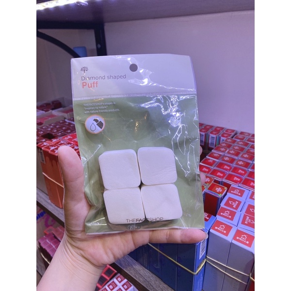 Bông Phấn, Bông Nền, Bông Nở Rửa Mặt, The Face Shop