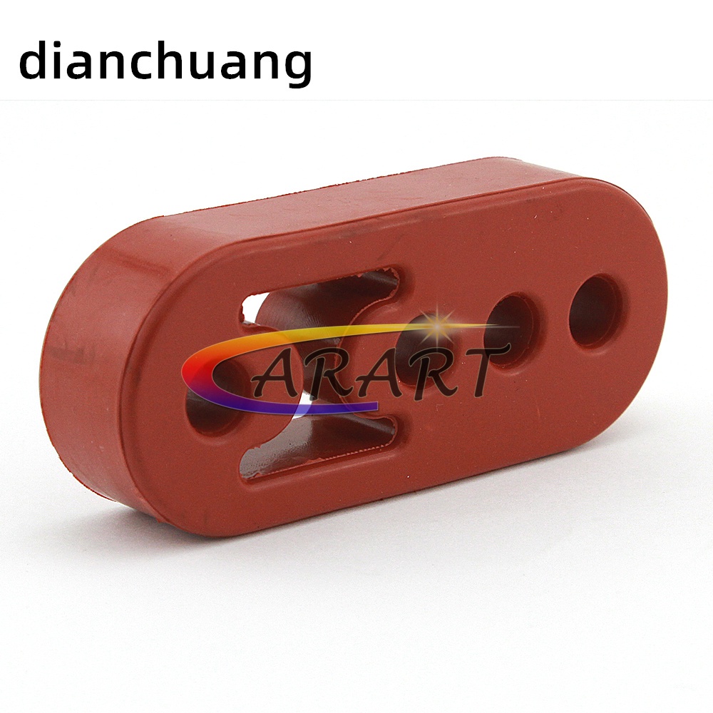 Giá Treo Ống Xả Xe Hơi Bằng Cao Su 4 Lỗ 12mm